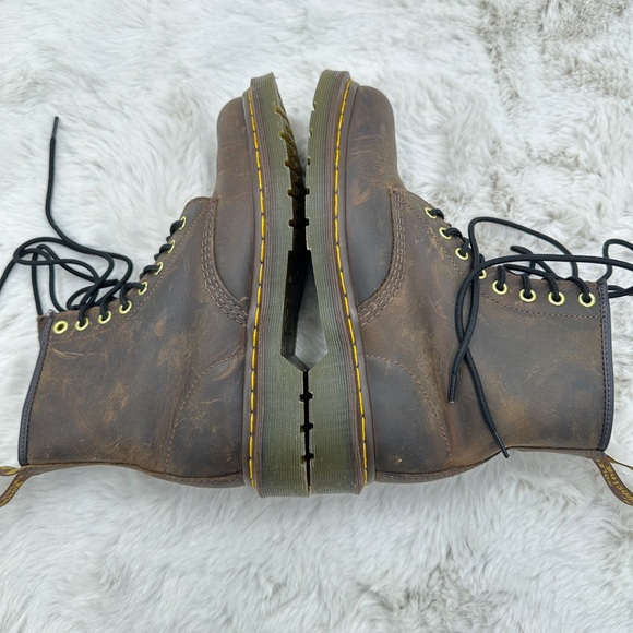 Dr. Martens 11822 Tan/Brown Leather Boots Women’s 8 39 EU NWOT - Picture 7 of 12